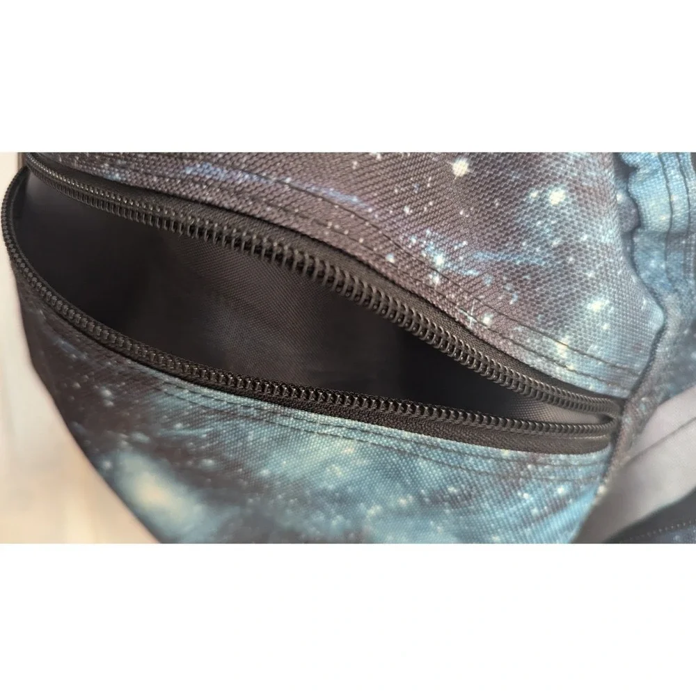 Jansport Trans backpack Cosmos Lightweight blue Black School Hiking Sports